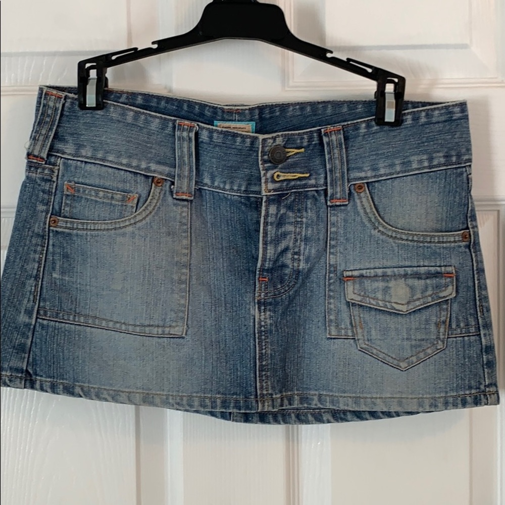 Hollister Jean mini skirt